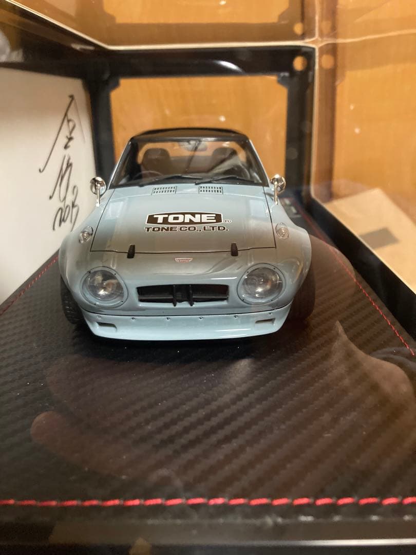 イグニッションモデル1/18トヨタスポーツ800！ヨタハチ！ノブハチ