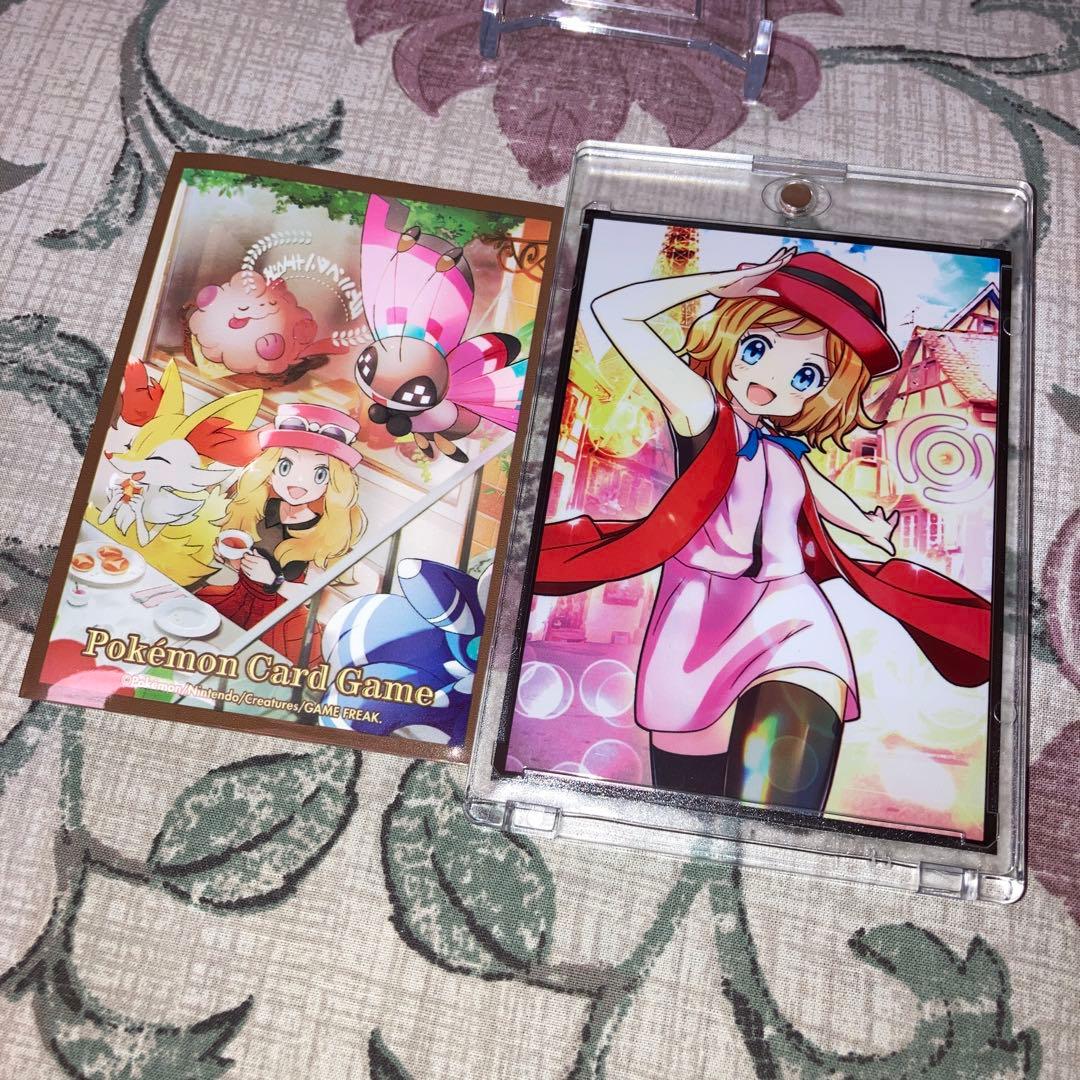 ポケカ】セレナHR✨セレナスリーブ&マグネットローダー入り✨エリカの