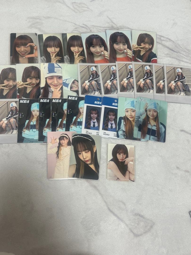 即購入❌ ME:I 清水恵子 トレカ まとめ売り - メルカリ