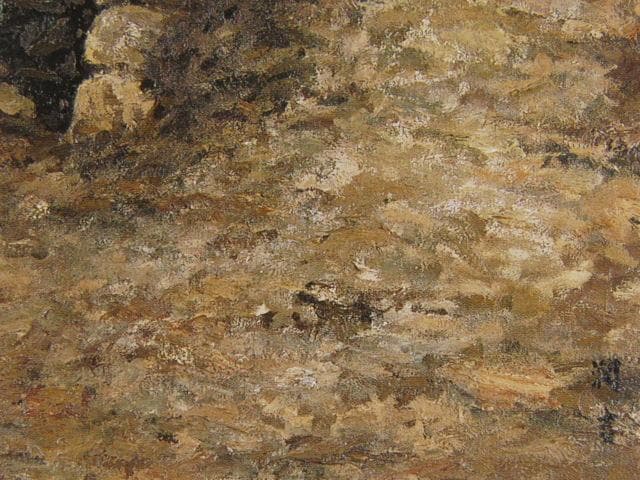 向井潤吉、【トレド新春】、希少な額装用画集画、新品高級額 額装付、状態