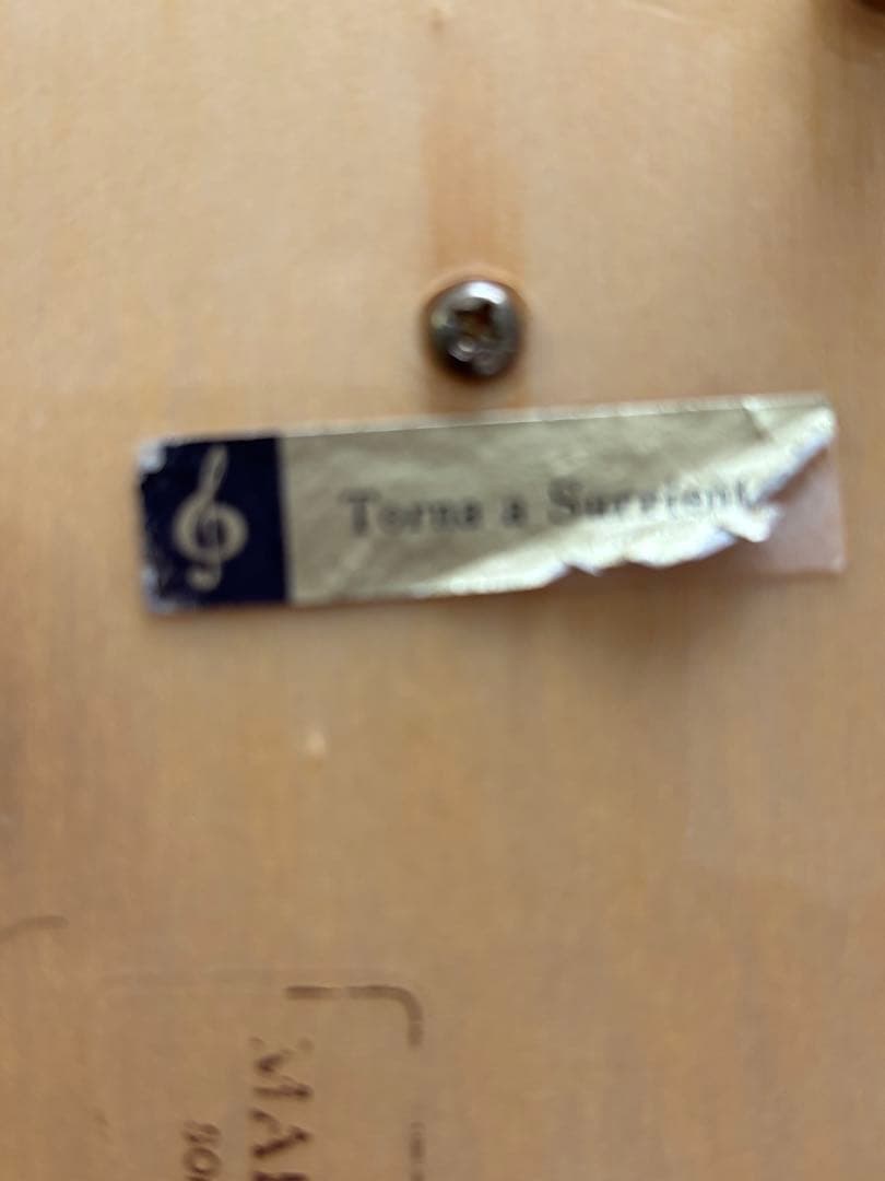 sale❣️未使用ビンテージ イタリア製象嵌細工オルゴールMARIORITA動作品