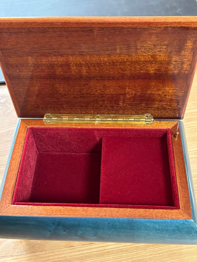 sale❣️未使用ビンテージ イタリア製象嵌細工オルゴールMARIORITA動作品