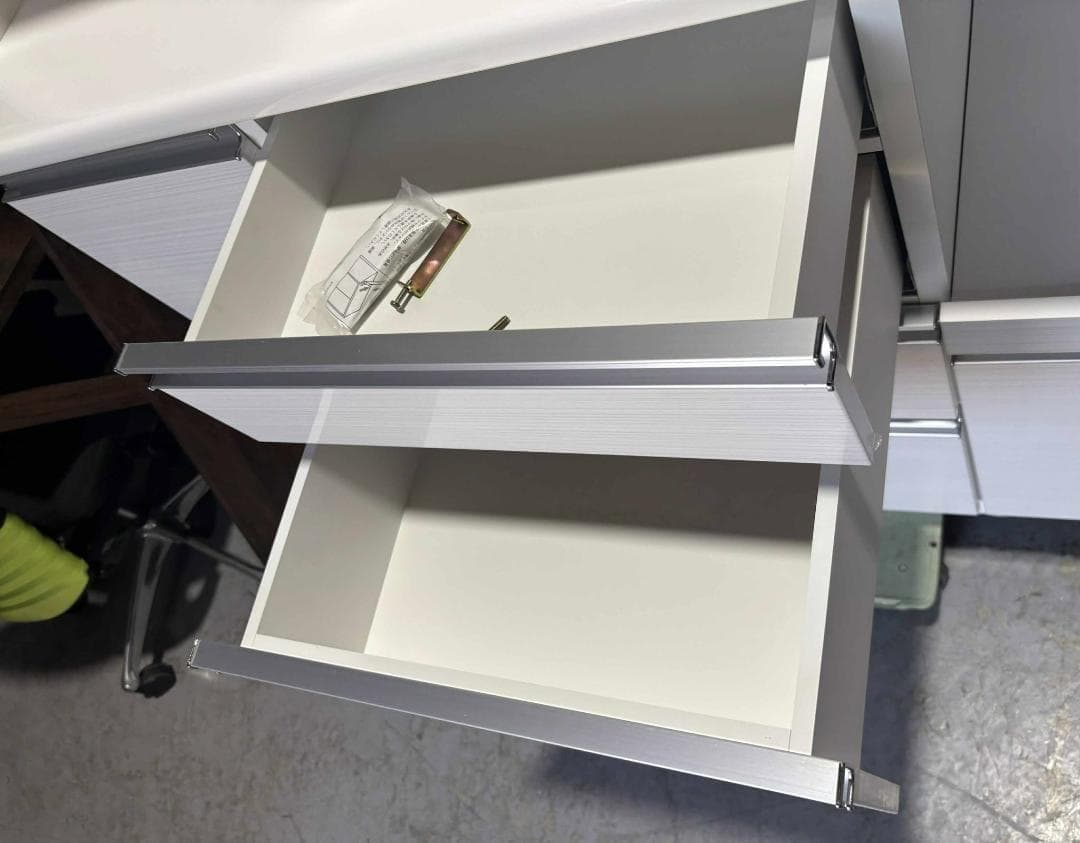 最高級 日本製 古賀家具キッチンボード 幅120cm Used/美品 訳あり