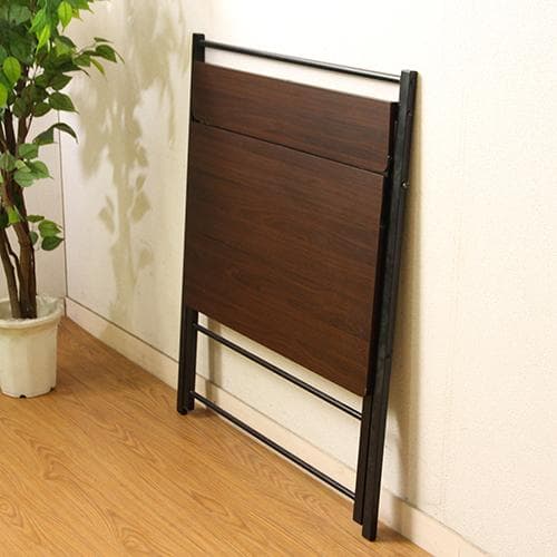 《新品・送料無料》《完成品》フォールディングワークデスク D.BR×BK
