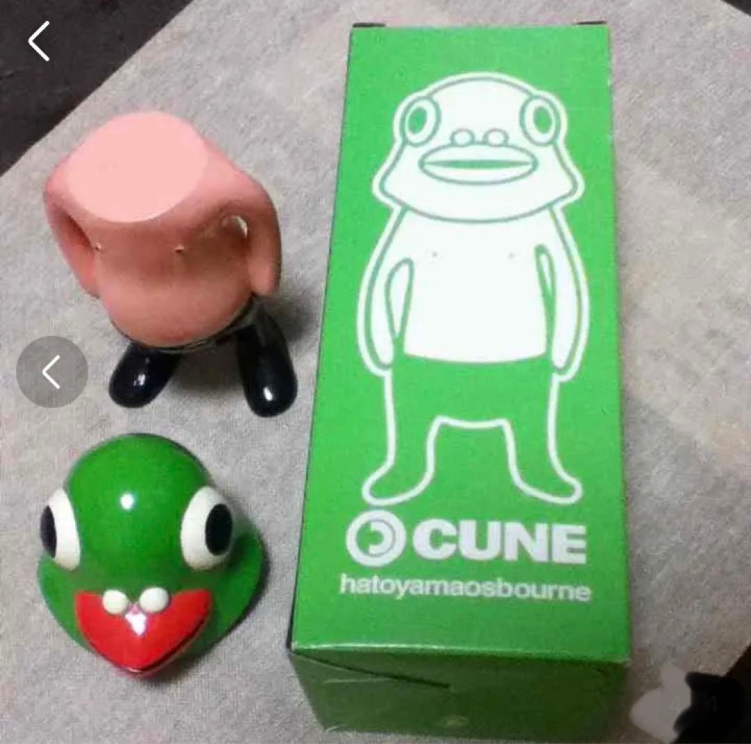 ☆激レア 陶器製 CUNE 鳩山オズボーン 置物 キューン 鳩 ハト うさぎ