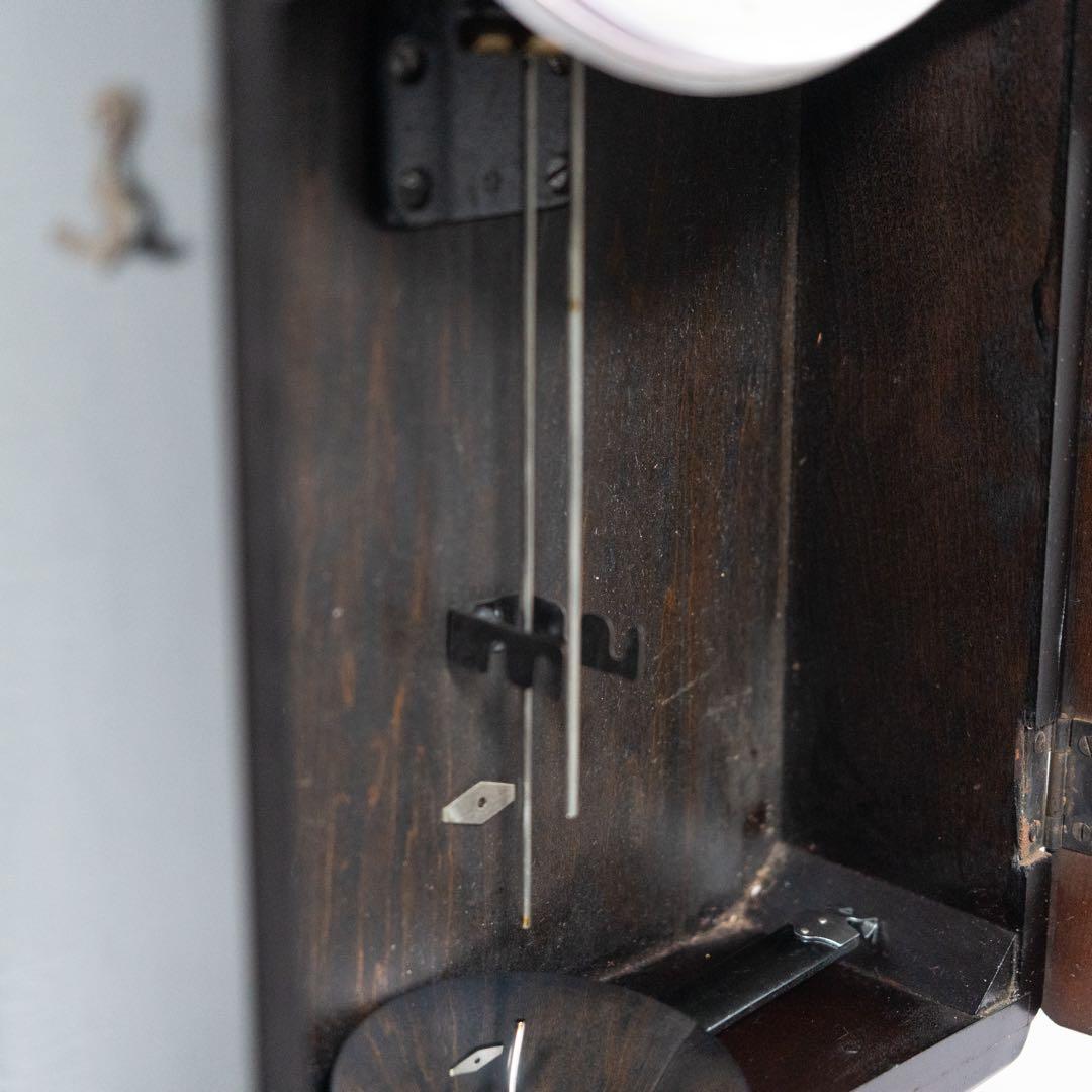 愛知時計　振り子時計　昭和レトロ　オーバーホール済　動作品