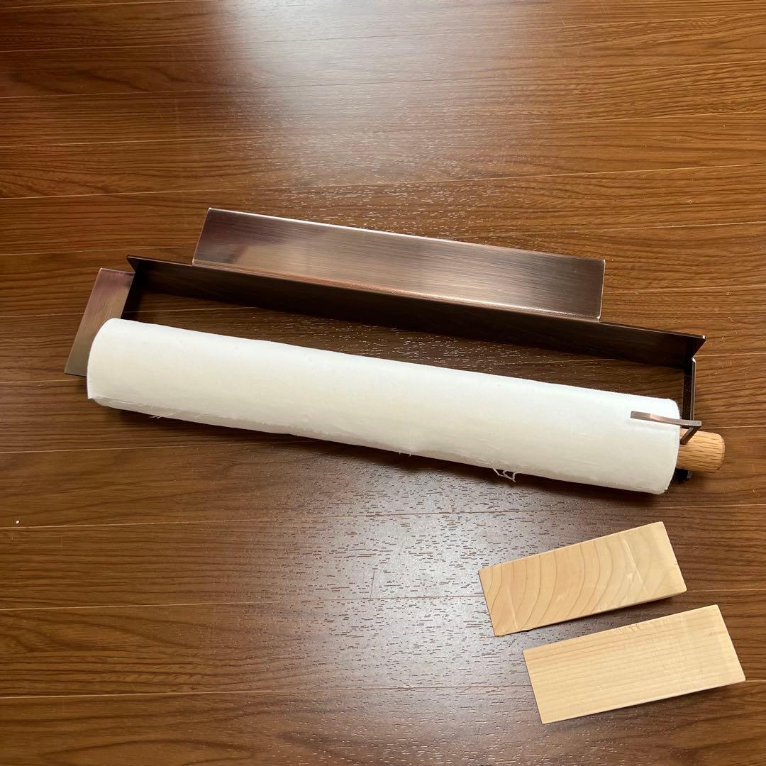 さささ 和晒ロール ホルダー付 サラシ