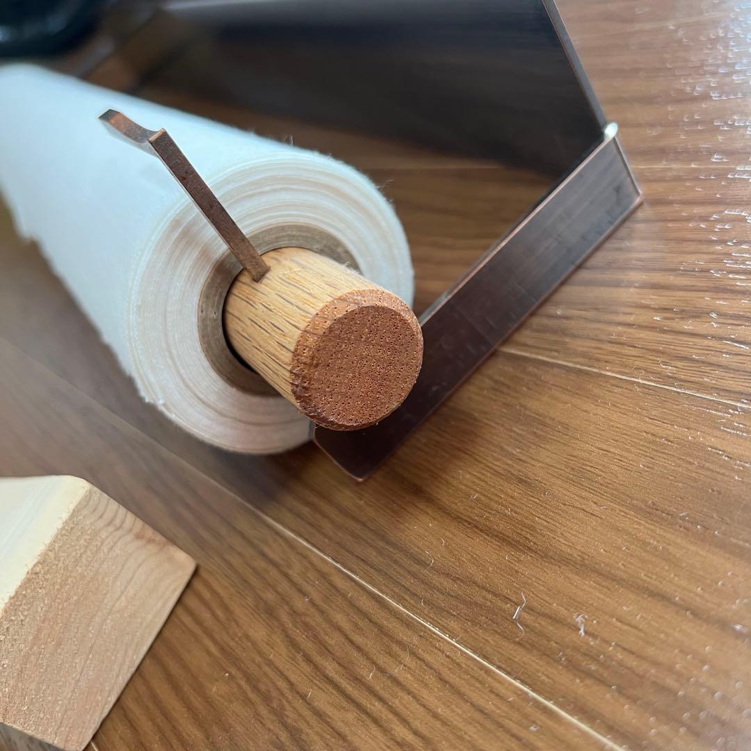 さささ 和晒ロール ホルダー付 サラシ