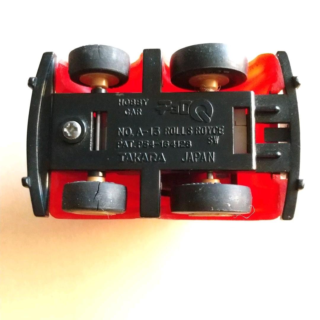 旧タカラ チョロQ ロールスロイスSW赤 A-13 - メルカリ