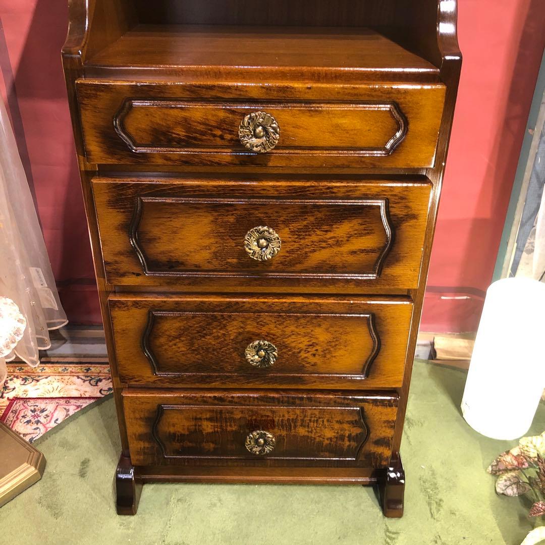 りおちゃんママ Sale ヴィンテージ カリモク　コロニアルキャビネット