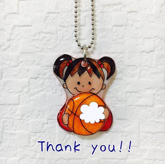 【kuma♡様ご確認用】☆がんばれ習い事☆レッスンバッグチャーム