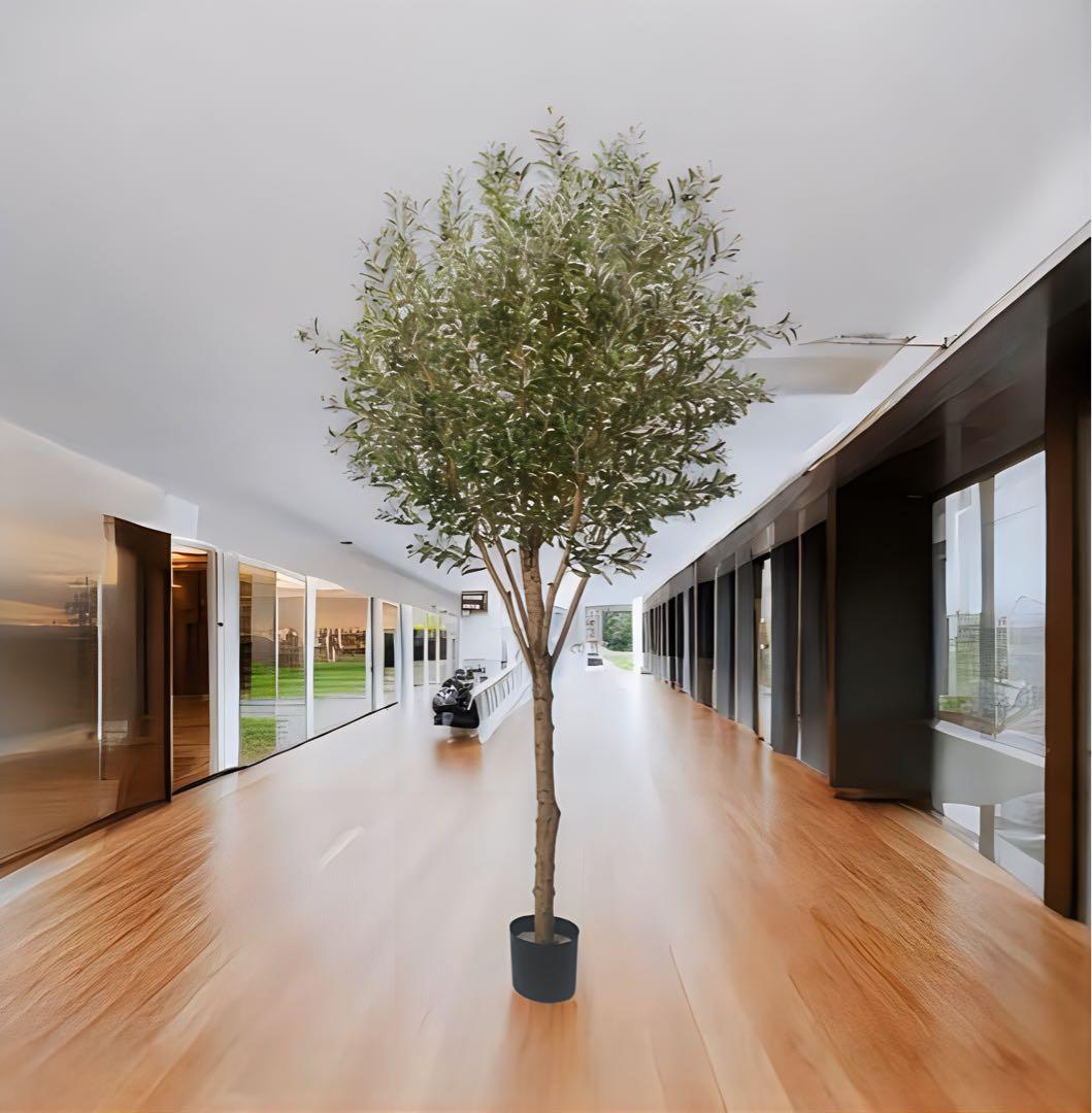 光触媒　人工観葉植物　ウォールグリーン　フェイクグリーン　オリーブ240