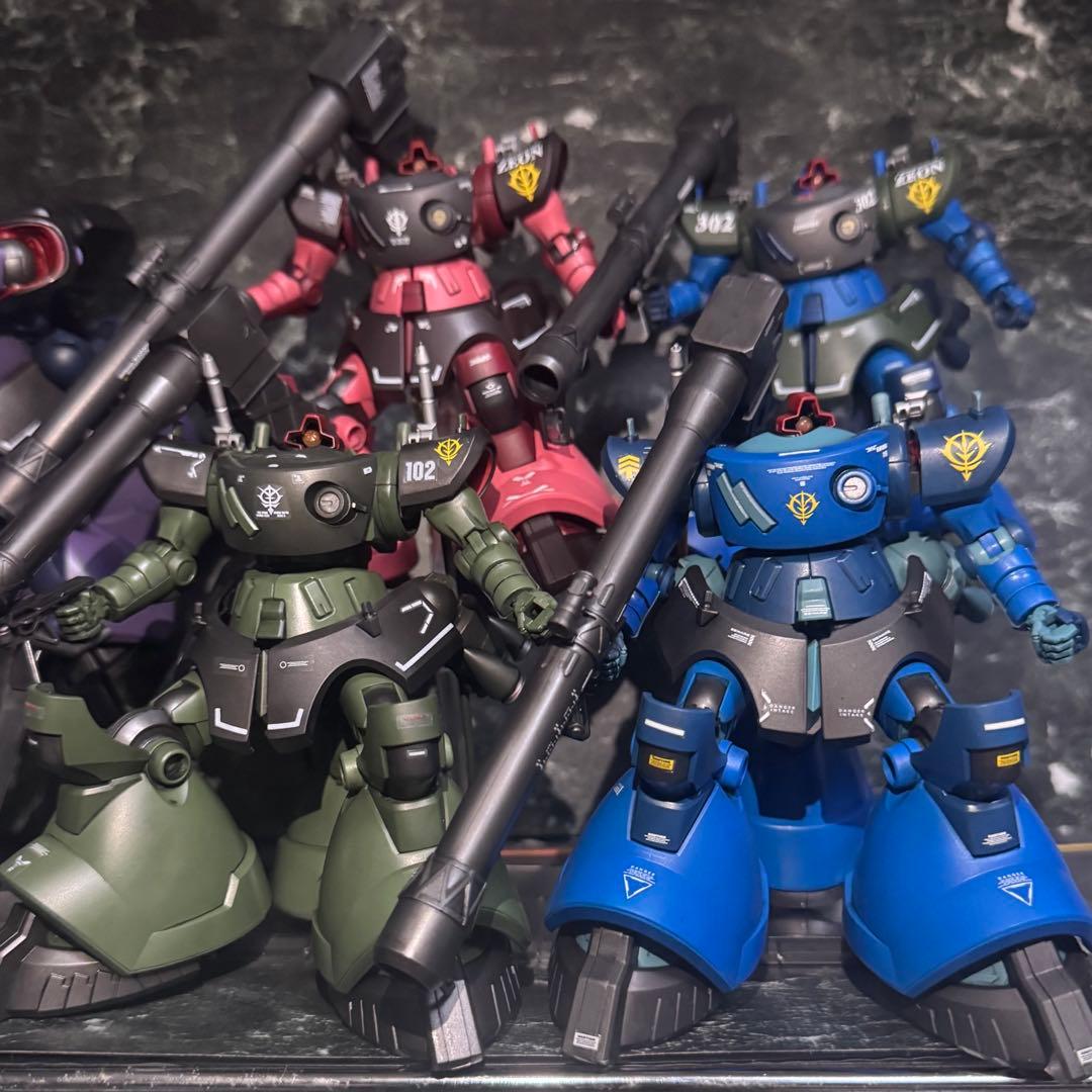 HG リックドム シャリアブル 塗装完成品 ガンプラ ジークアクス - メルカリ