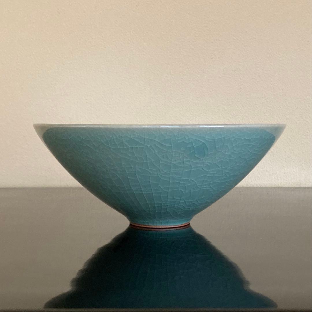 芸珍陶窯 高麗青磁茶碗 茶道具 抹茶茶碗 共箱 1客 - メルカリ