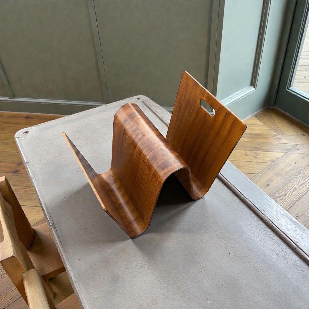 Offi/Wマガジンラック/プライウッド/オッフィー/モダンリビング/USA