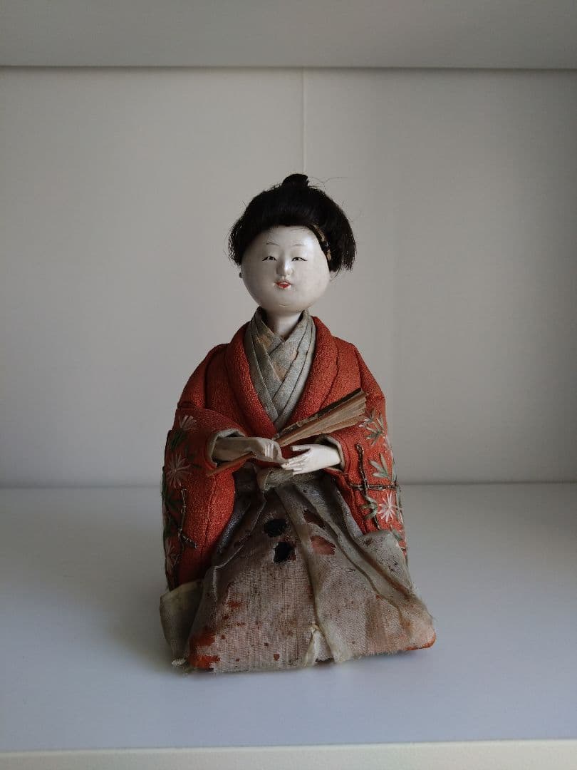 参内稚児人形　衣装嵯峨御所人形　有職故実　時代衣装　雛人形　市松　古美術骨董