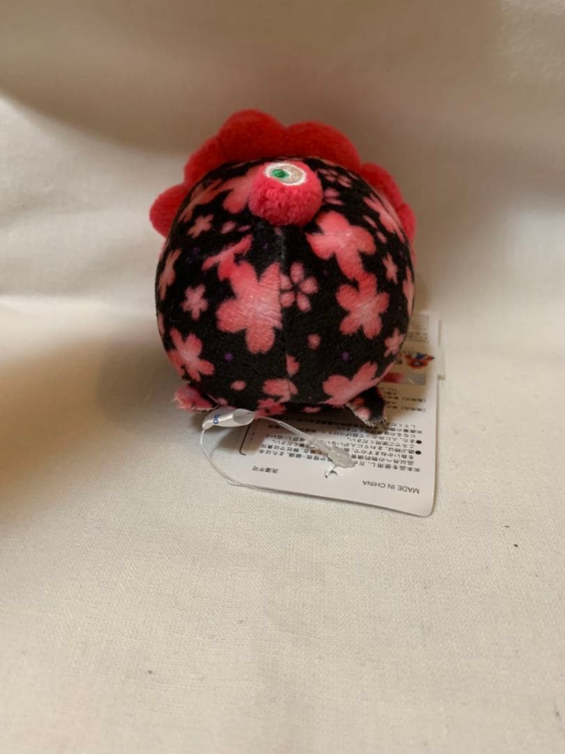 送料込】ミャクミャク ロールお手玉マスコット桜ブラック 万博2025 5月