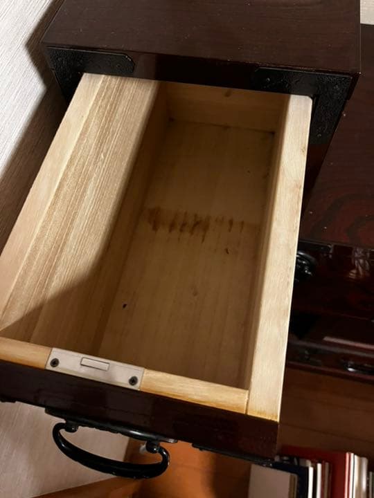 筑後民藝家具　筑後民芸 民芸家具 階段箪笥 彩り階段チェスト 右下がり