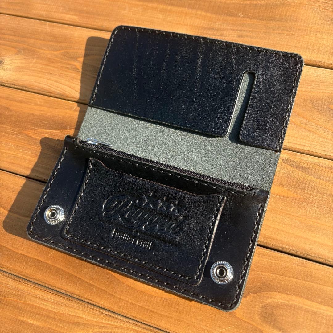 ミドルトラッカーウォレット　アポロコンチョ　silver925