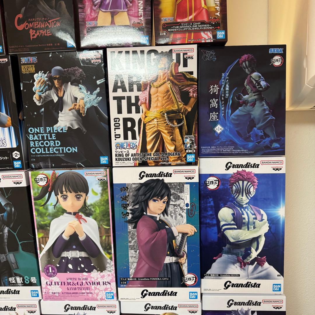 プライズフィギュア25体まとめ売り ドラゴンボール 鬼滅 ナルト