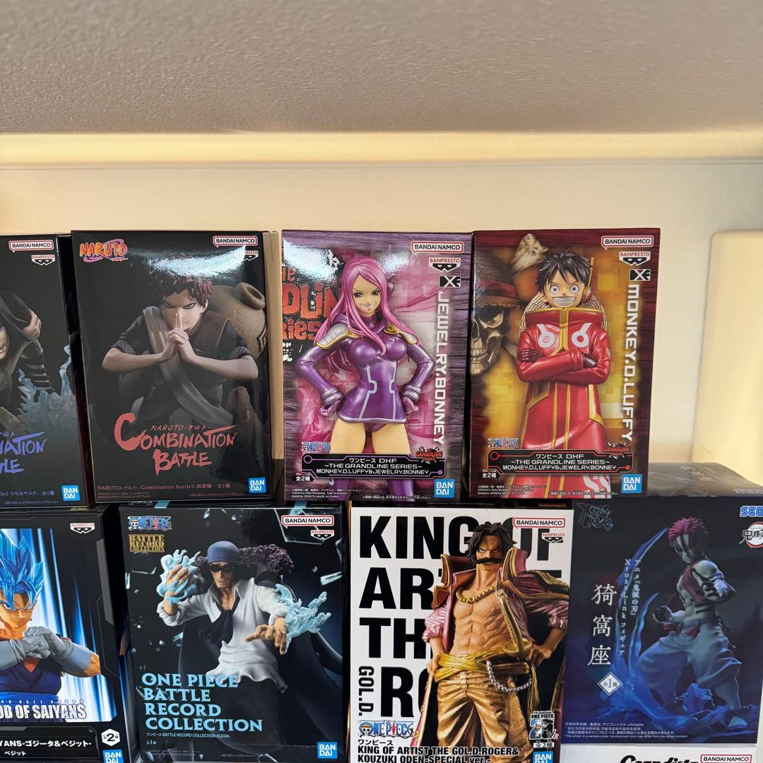 プライズフィギュア25体まとめ売り ドラゴンボール 鬼滅 ナルト