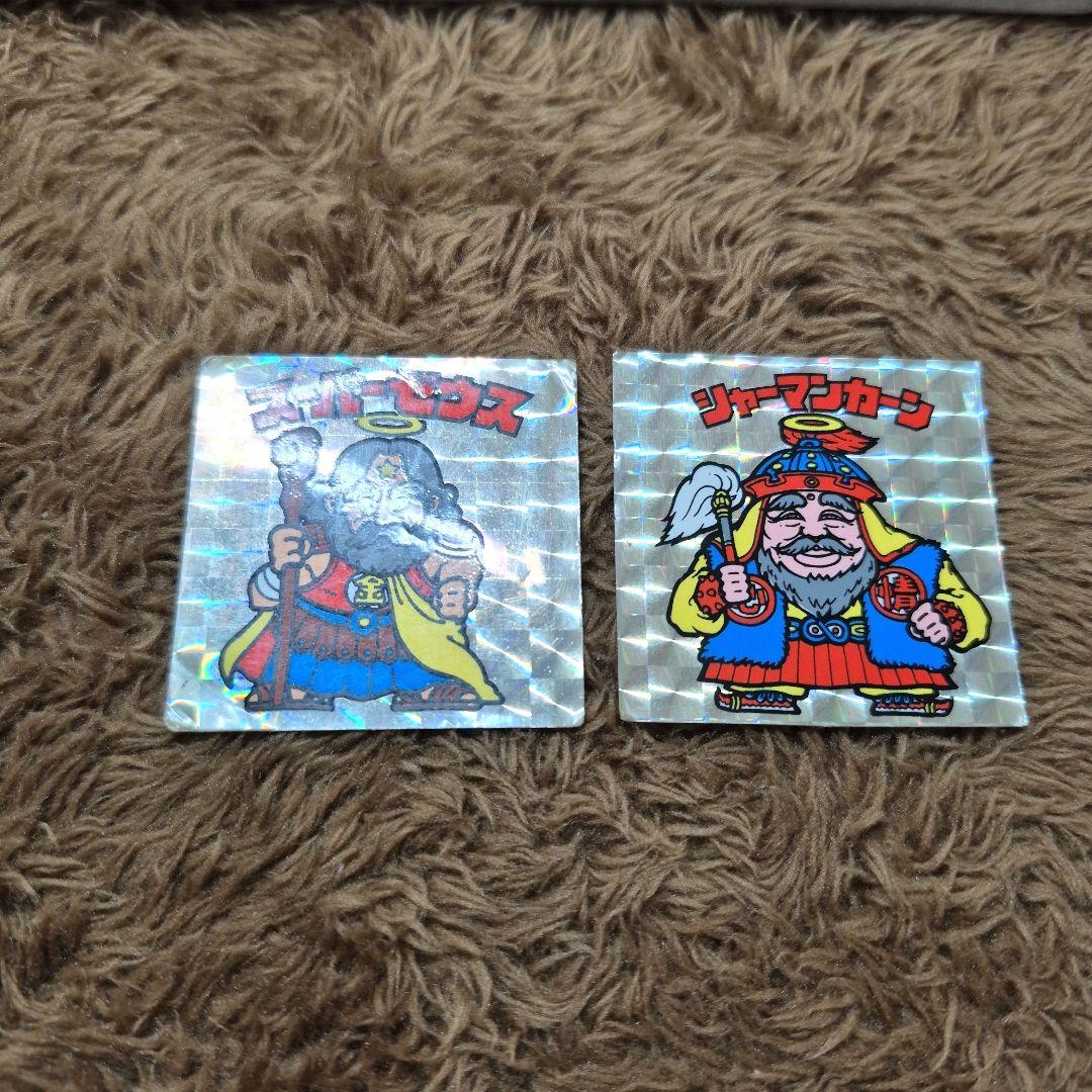 旧ビックリマンシール スーパーゼウス シャーマンカーン - メルカリ