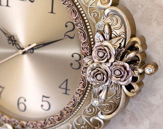 壁掛け時計 ウォールクロック シチリアーノ シルバー LS-B8216S-NY