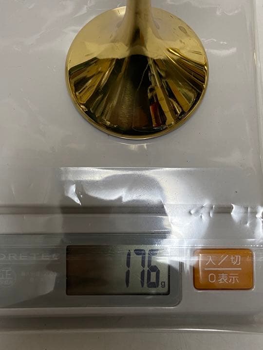 キャンドルスタンド　ゴールド