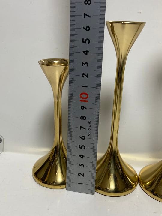 キャンドルスタンド　ゴールド