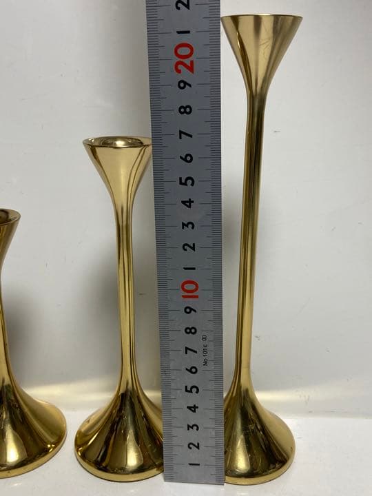 キャンドルスタンド　ゴールド