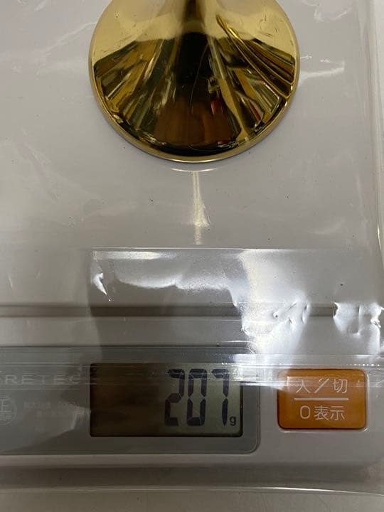 キャンドルスタンド　ゴールド