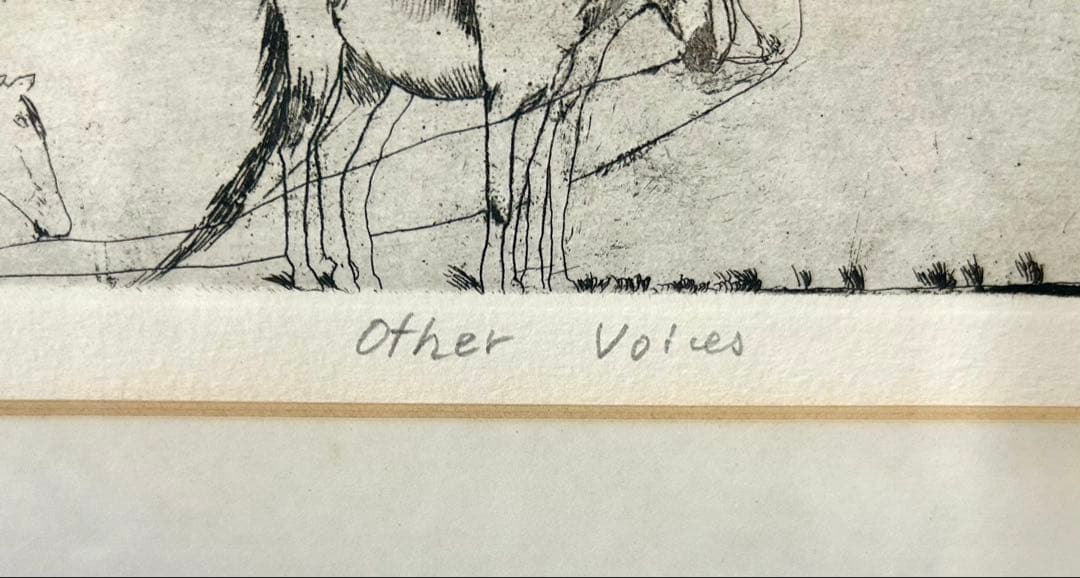 山本容子 銅版画 Oter Voices - メルカリ