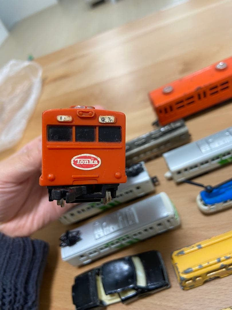 昭和レトロ　トミカ　電車　tonka 東京 東武鉄道　デラックスロマンスカー