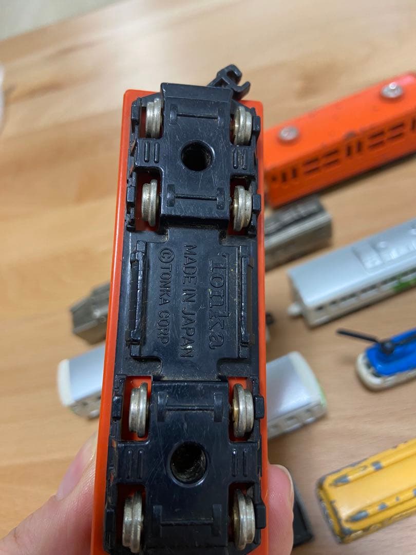 昭和レトロ　トミカ　電車　tonka 東京 東武鉄道　デラックスロマンスカー