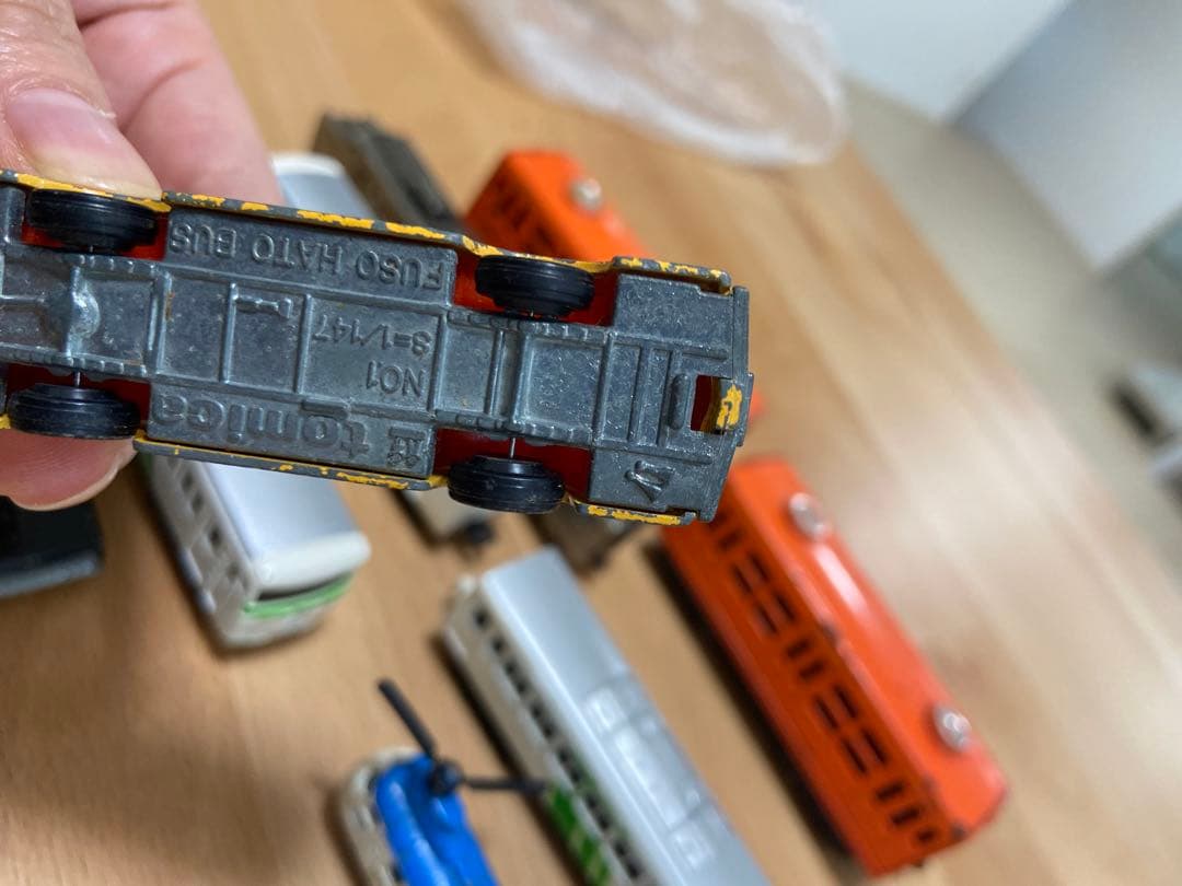 昭和レトロ　トミカ　電車　tonka 東京 東武鉄道　デラックスロマンスカー