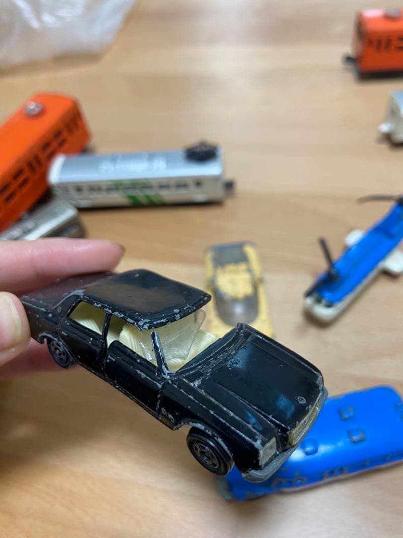 昭和レトロ　トミカ　電車　tonka 東京 東武鉄道　デラックスロマンスカー