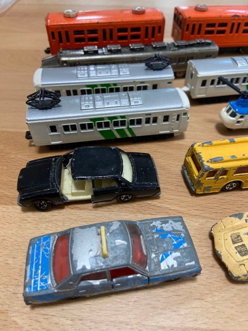 昭和レトロ　トミカ　電車　tonka 東京 東武鉄道　デラックスロマンスカー