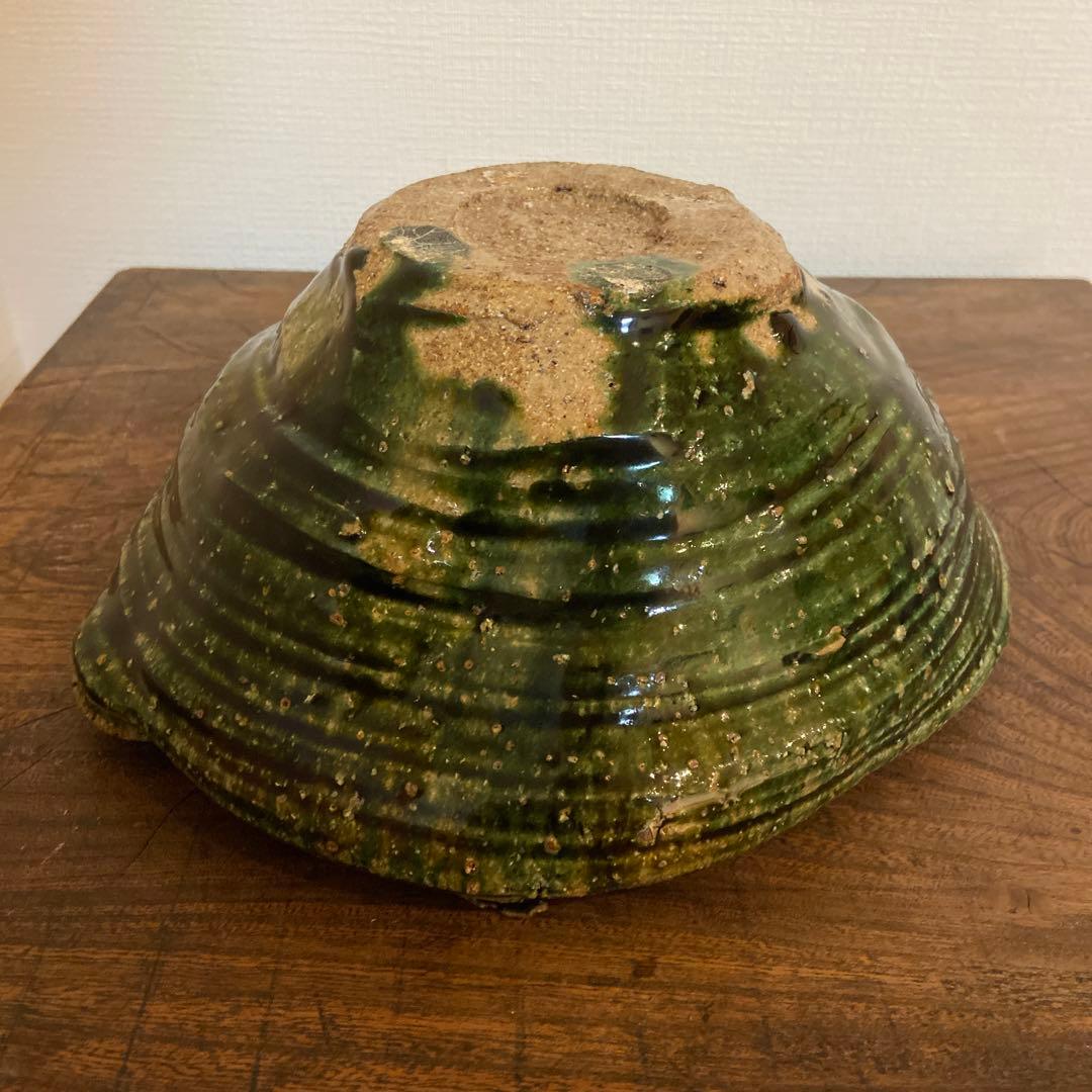 【個展作・特大片口】市野吉記 コウホ窯｜初期〜中期作風 朝鮮唐津系 大鉢