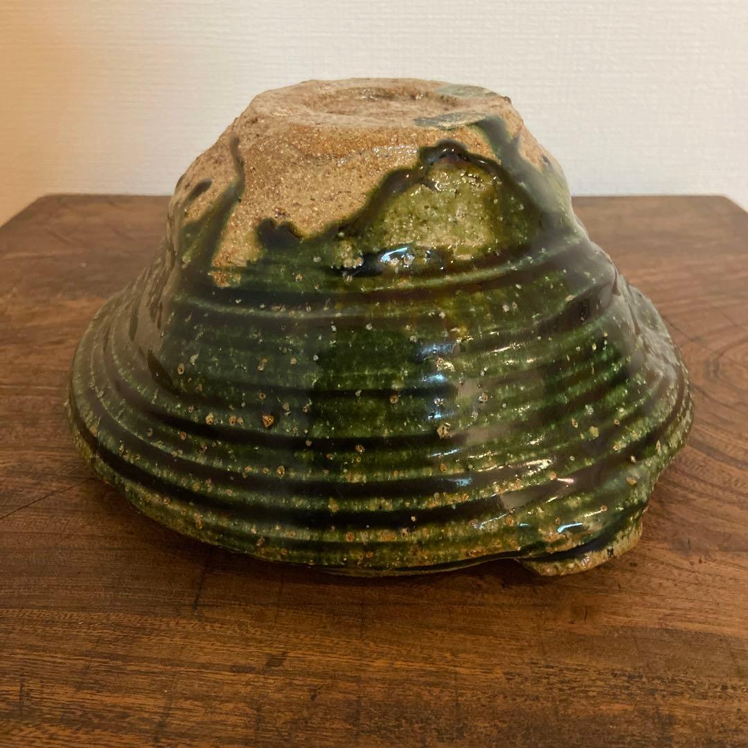 【個展作・特大片口】市野吉記 コウホ窯｜初期〜中期作風 朝鮮唐津系 大鉢