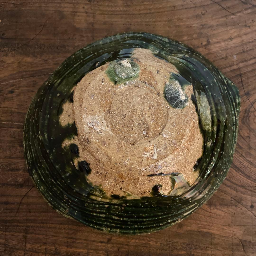 【個展作・特大片口】市野吉記 コウホ窯｜初期〜中期作風 朝鮮唐津系 大鉢