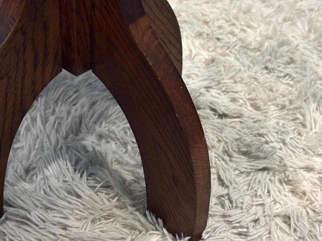 コーヒーテーブル サイドテーブル ナイトテーブル アンティーク 円卓 IG