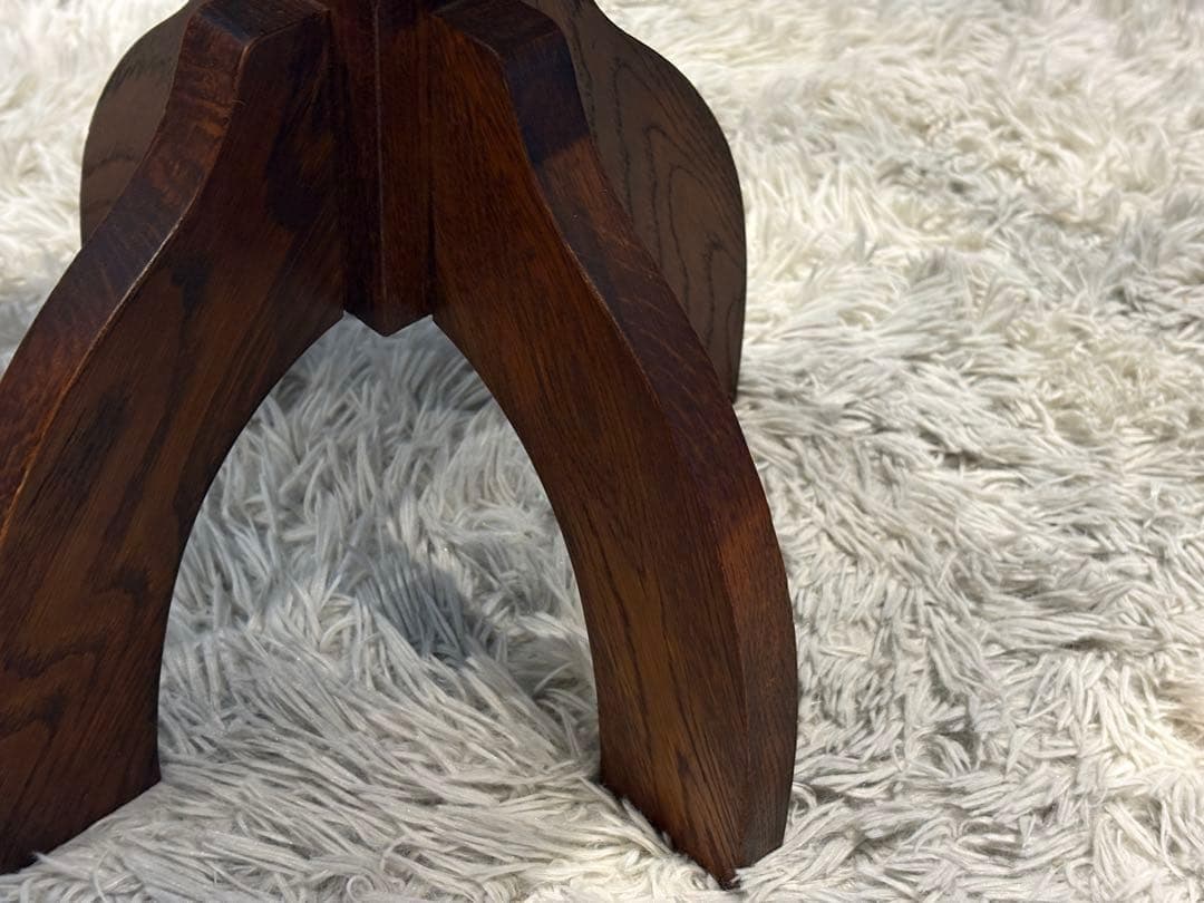 コーヒーテーブル サイドテーブル ナイトテーブル アンティーク 円卓 IG