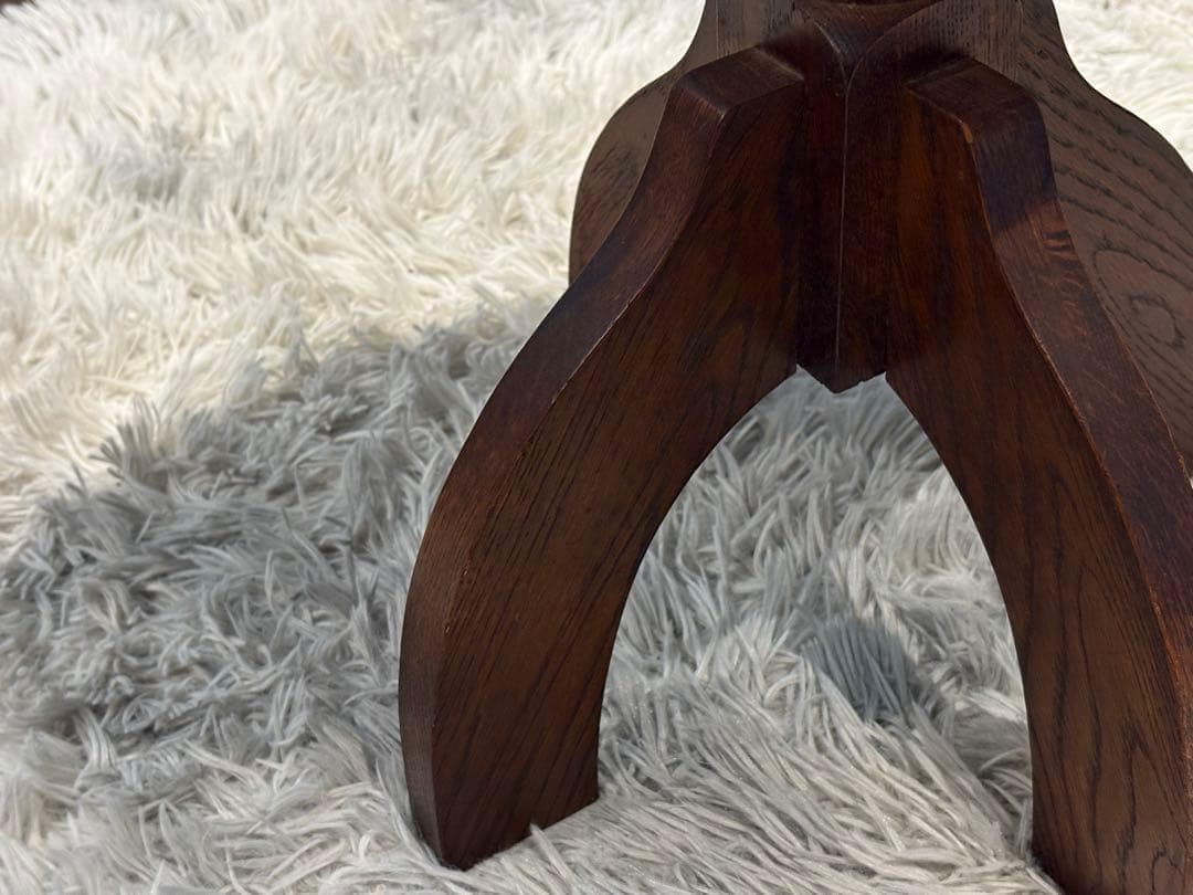 コーヒーテーブル サイドテーブル ナイトテーブル アンティーク 円卓 IG