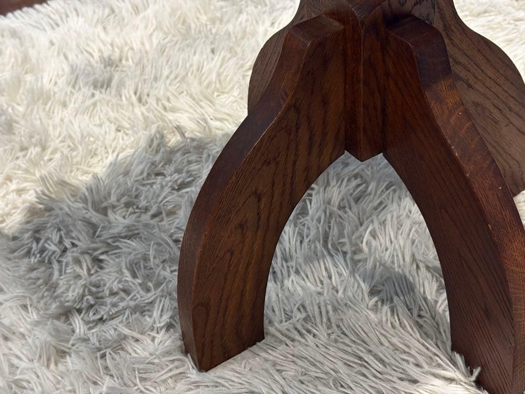 コーヒーテーブル サイドテーブル ナイトテーブル アンティーク 円卓 IG