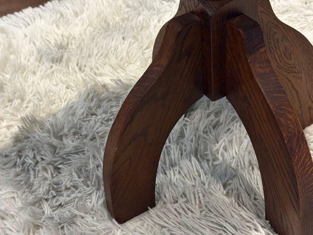 コーヒーテーブル サイドテーブル ナイトテーブル アンティーク 円卓 IG