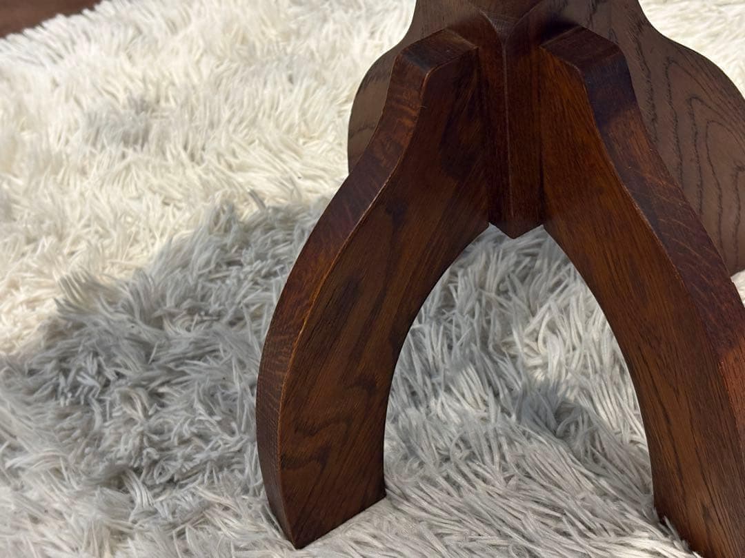 コーヒーテーブル サイドテーブル ナイトテーブル アンティーク 円卓 IG