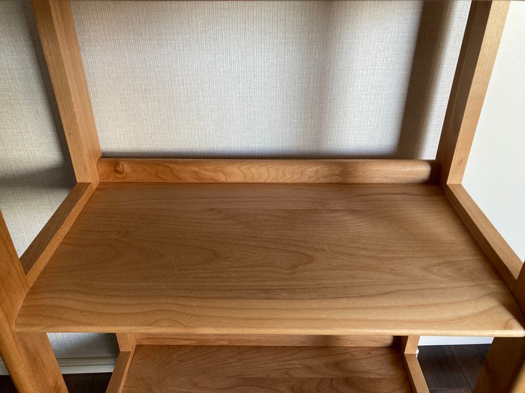 オープンラック本棚 棚 木製 ナチュラル 50cm エリスキッズ ISSEIKI