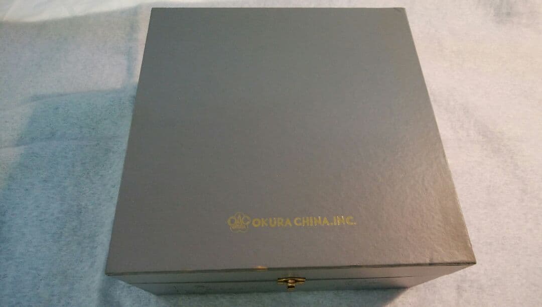 大倉陶園　ブルーローズ大小プレート　7枚セット