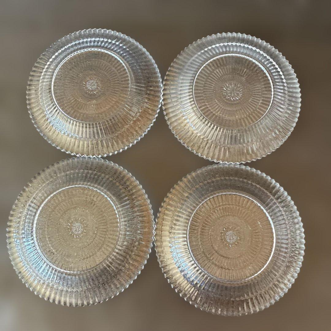 Baccarat ミルニュイ　プレート　12cm 4枚セット
