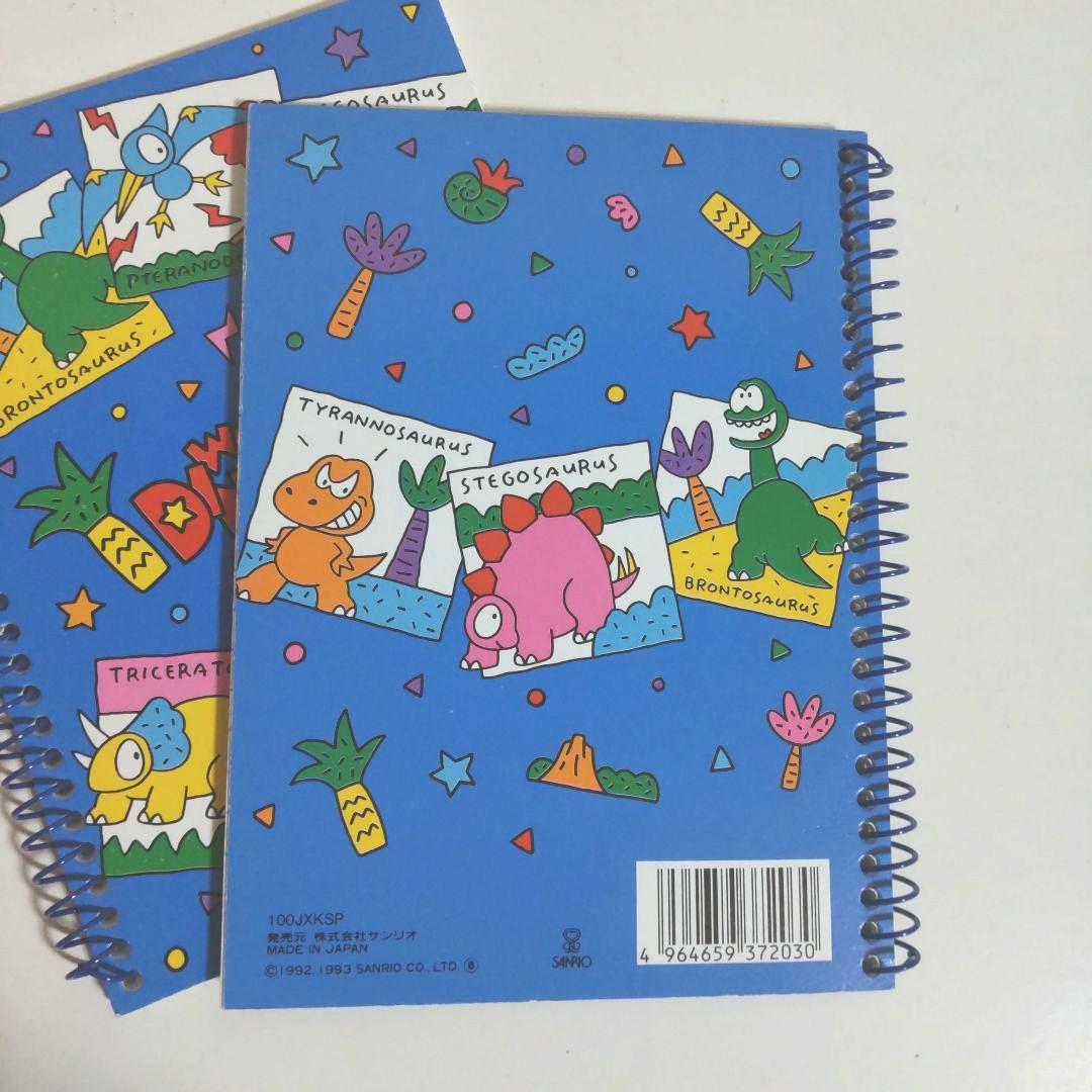 レトロ☆サンリオ　ウィアーダイナソアーズ　メモ帳　2冊セット　⑤
